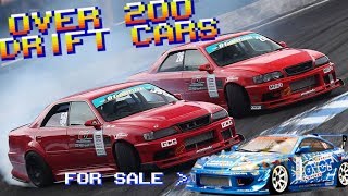 Sample the largest drift car fleet on Earth - Power Vehicles