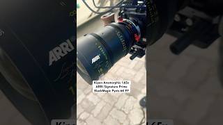 BlackMagic Pyxis - Kipon Anamorphic 1.65x ARRI Signature Prime #anamorphic #pyxis #blackmagicdesign