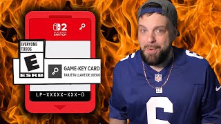 Nintendo Responds To Switch 2 Game Key Card Backlash