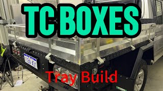 TC BOXES Tray build EPS2 - Toyota Landcruiser 79 Series dual cab