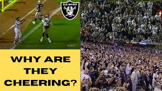 The Time Raider Fans CHEERED An Opponent's Touchdown | Buccaneers @ Raiders (2004)