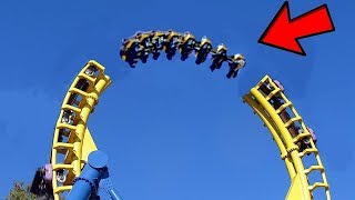 Scariest Rollercoasters - riding the world's scariest rollercoasters! (passed out)