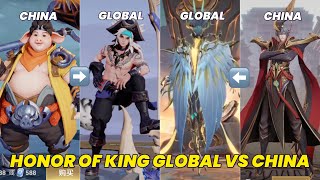 CHINA SERVER VS CLOBAL SERVER HONOR OF KING ULTRA HD 2026