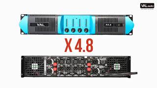 VAL audio X4 8 amplifier