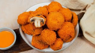 Crispy fried mushrooms: how to prepare an even more delicious side dish!