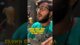 SHORT REVIEW ep53: CHEEZIOUS PESHAWAR(Crown Crust Pizza, Bazinga \u0026 Crunchy Chicken Pasta)🤤😋 #food