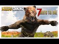 HELLBEAR ATTACK - 7 Days to Die Darkness Falls Mod Ep 69