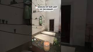 📍BURIAL PLACE of Saints Jacinta and Francisco Marto and their cousin Sr. Lucia dos Santos.  #fatima