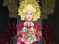 suntiang pengantin wanita adat minangkabau