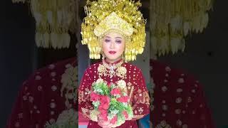 Suntiang Pengantin Wanita Adat Minangkabau