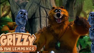 GOLD RUSH || Grizzy and the lemmings cartoon || Episode