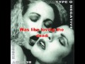 type o negative black no 1 lyrics