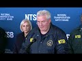 full press conference ntsb gives update on dca plane crash