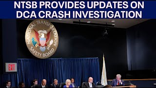 FULL PRESS CONFERENCE: NTSB gives update on DCA plane crash