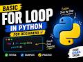 For Loop Tutorial for Beginners | Python Programming