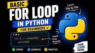 For Loop Tutorial for Beginners | Python Programming