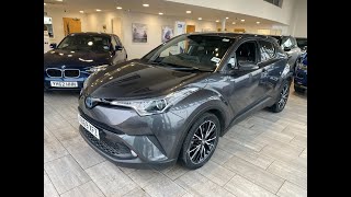 2019 69 Toyota C-HR 1.8 Hybrid Excel 5dr CVT [Leather] Review. For sale at Thame Cars