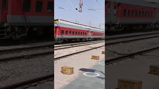 Ashram express got electric locomotive engine