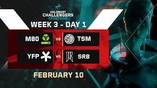 YFP vs SRB - Challengers NA - Swiss Week 3 - Map 1 Split