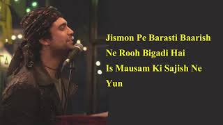 Barsat Ki Dhun Jubin Nautiyal Lyrics Song | Gurmeet Choudhary, Karishma Sharma | Romantics Song