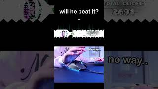 Geometry Dash Hacker Plays IMPOSSIBLE Challenge! #shorts