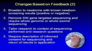 Genomic Sequencing and Newborn Screening Disorders - Anastasia Wise