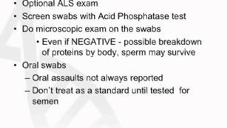 DNA Analyst Training : Bio Screening : Case Process