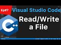C++ Tutorial for Beginners #7: Visual Studio Code How to Read/Write a File | (Linux VS Code)