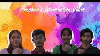 Fresher's Introduction Video | 2022 Batch | RTU Shutterbugs