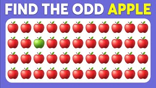 Find The Odd Emoji Out - Fruit Edition! 🍌🍎 Monkey Quiz