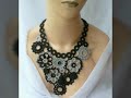 gorgeous handmade crochet necklace designs and crochet jewellery collection