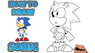 How To Draw SONIC STEP BY STEP | Sonic Origins #drawing #sonic #sonicthehedgehog #sonicorigins