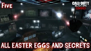 Five - All Easter Eggs and Secrets (Black Ops Zombies)