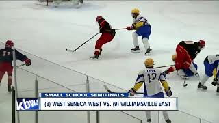 Section VI small school boys hockey quarterfinals