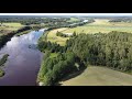 kyrönjoki from air.