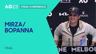 Mirza/Bopanna Press Conference | Australian Open 2023 Final