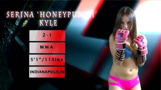 MMA Fighter Serina Kyle Enters the Cage