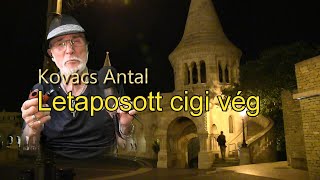 Letaposott cigi vég