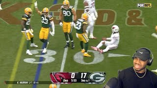 How is Packers Evan Williams WREAKING HAVOC on the Cardinals and Kyler Murray?