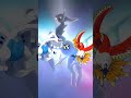 Lugia vs Ho-Oh | #animix | #pokemonshorts...