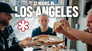 12HRS in LOS ANGELES - A Michelin Chef Shows Us Where He Eats ft. Funke, Bianco, Kato, RVR & More