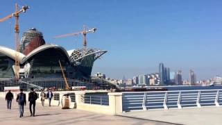 Баку. От Площади Флага по бульвару домой