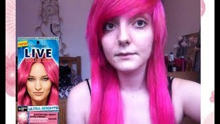 Dying my hair - XXL Shocking Pink