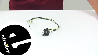 etrailer | Comprehensive Review: Wesbar Wishbone Wiring Harness with 4-Pole Flat Trailer Connector