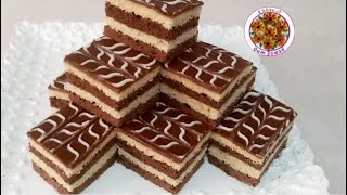 حلوة الطبقات بالشكلاط بمكونات اقتصادية بدون زبدة هشيشة / halwa taba9at