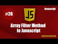 Array filter method in javascript || Javascript array filter method || Array filter || Javascript