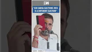 #Shorts | "Lok Sabha elections 2024 is a different election" | Rahul Gandhi | Amethi | Uttar Pradesh