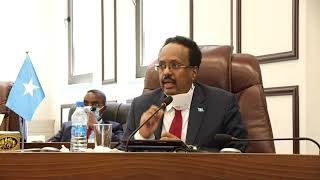 Khudbadii Madaxwayne Farmaajo Oo Dhamaystiran.