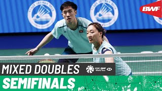 YONEX German Open 2024 | Tabeling/Piek (NED) [5] vs. Tang/Tse (HKG) [1] | SF