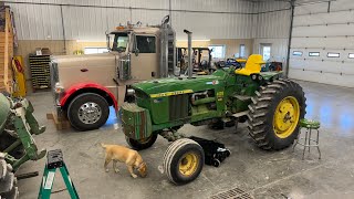 Peterbilt projects and 4020 fixing